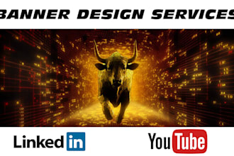 create youtube, linkedin banners with ai