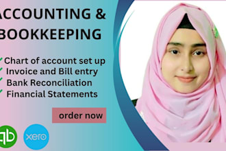 set up,catch up and bookkeeping with quickbooks online,xero,wave,