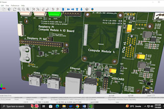 provide pcb design , schematic , gerber , bom  and cpl files