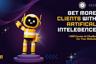 create custom gpt app, ai chatbot for your wordpress,wix,shopify custom website