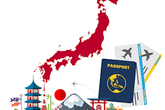 create a travel itinerary to japan