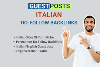 get your guest post backlinks from italian high da guest post sites
