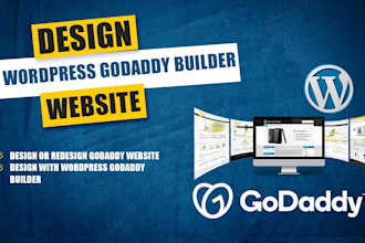 design or redesign godaddy website a modern business website godaddy