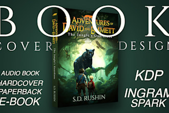 design fantasy book cover art for kdp and ingram spark