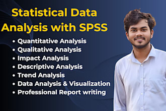 do professional spss statistical data analysis