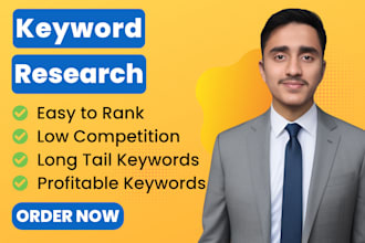 do advanced SEO keyword research and competitor analysis