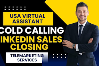 do b2b cold calling appointment setting linkedin sales closing telemarketing