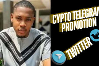 crypto twitter promotion, telegram ads, pump fun, sol meme coin promotion