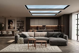 render interior and exterior, design 3ds max corona