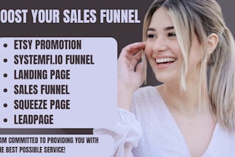 build systeme io sales funnel systeme io systeme io funnel, etsy promotion