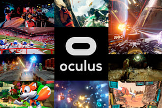 develop VR game in oculus quest 2 using unity 3d, virtual reality game