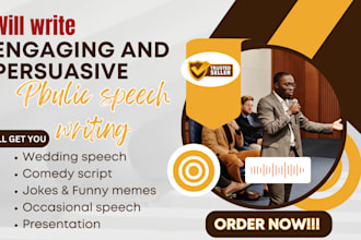 write you a personal narrative essay, persuasive public speech for any occasion