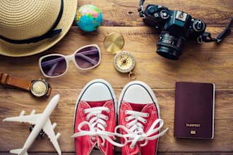 design travel accessories shopify store