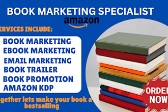handle book and ebook marketing to increase your book sales