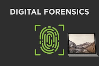 do digital forensics and provide technical report