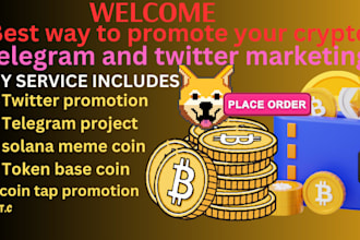 twitter x marketing to promote your memecoin to reach 100m marketcap,telegram ad