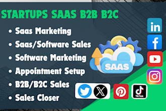 do b2b saas appointment setter startups saas b2b b2c saas sales b2b sales