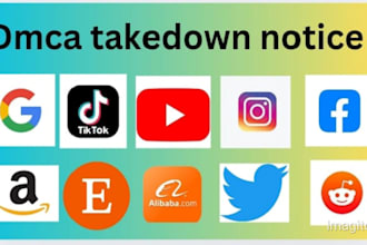 takedown remove harassing defamatory content tiktok,x,ig, fb,reddit,google dmca