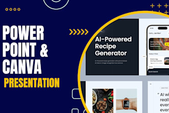 design powerpoint PPT presentation, canva and google slides