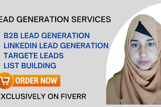 do b2b lead generation and email list build