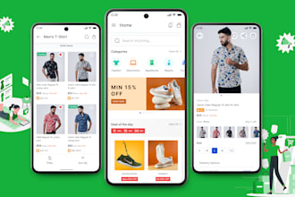 e commerce mobile app development for android and ios custom online store