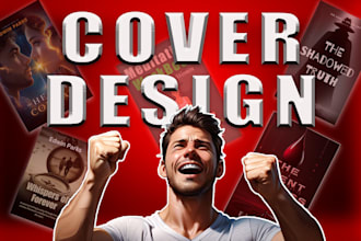 design ebook cover, kindle cover, createspace cover, and createspace paperback
