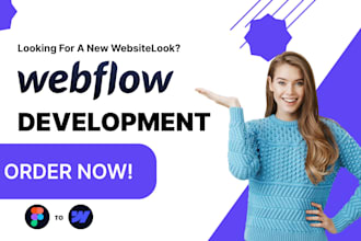 create webflow site, update or fix changes