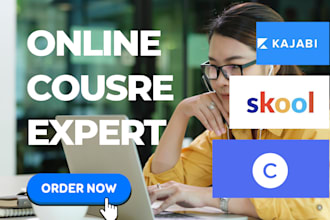design kajabi websites  build skool  and circle so online community