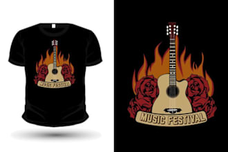 make a dj music t shirt design that sells for amazon merch