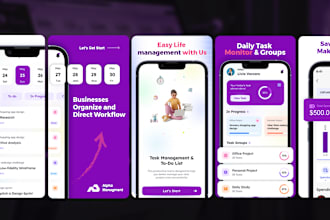 design app screenshots for app store and play store