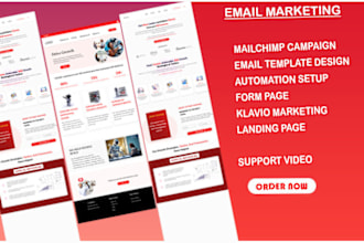 do brevo convertkit mailchimp email marketing campaign landing page automation
