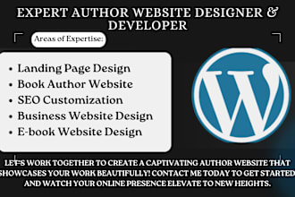 design author website course website ebook website