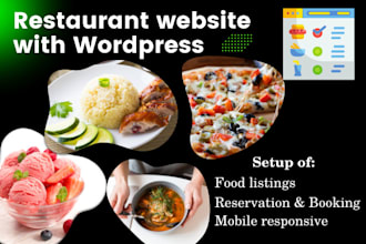 design restaurant online food ordering website grocery website pizza food