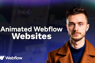 build an engaging webflow website with clean animations