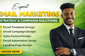 do mailchimp email marketing campaign design, email automation, email newsletter