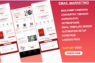 do mailchimp email marketing campaign email template design automation setup