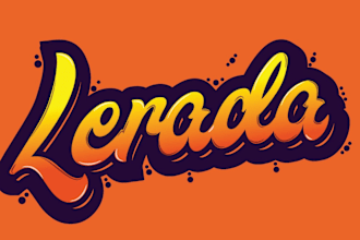 make text based logo