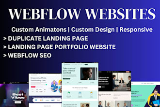 design webflow website figma to webflow, webflow developer