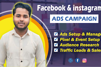 provide affordable facebook ads specialist and instagram ads campaign