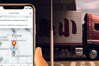 build on demand logistics fleet management location tracking transportation app