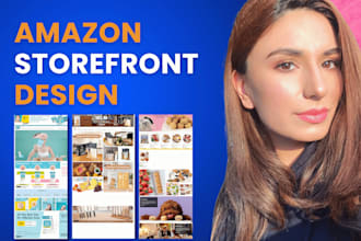 design professional amazon storefront or amazon brand design
