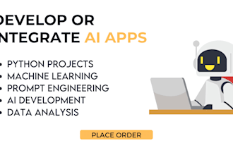 develop and integrate custom ai web and desktop applications