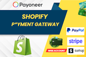 do wise account activation and shopify payment gateway