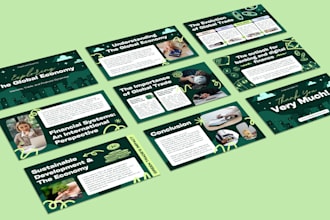 design powerpoint, google slides and investor pitch decks for your business