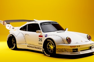 create professional 3d models and rendering with high quality textures
