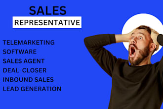 be virtual inbound and outbound cold caller, telemarketing and sales agent