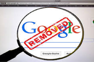 remove negative links, article, negative google search, blog, website links