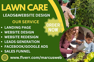 design lawn care website lawn care landscaping leads pressure washing website
