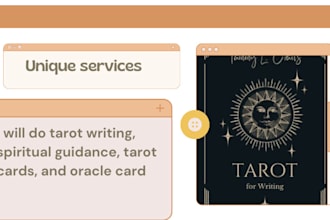 do tarot writing, spiritual guidance, tarot cards, and oracle card