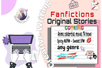 write high quality stories and fanfictions